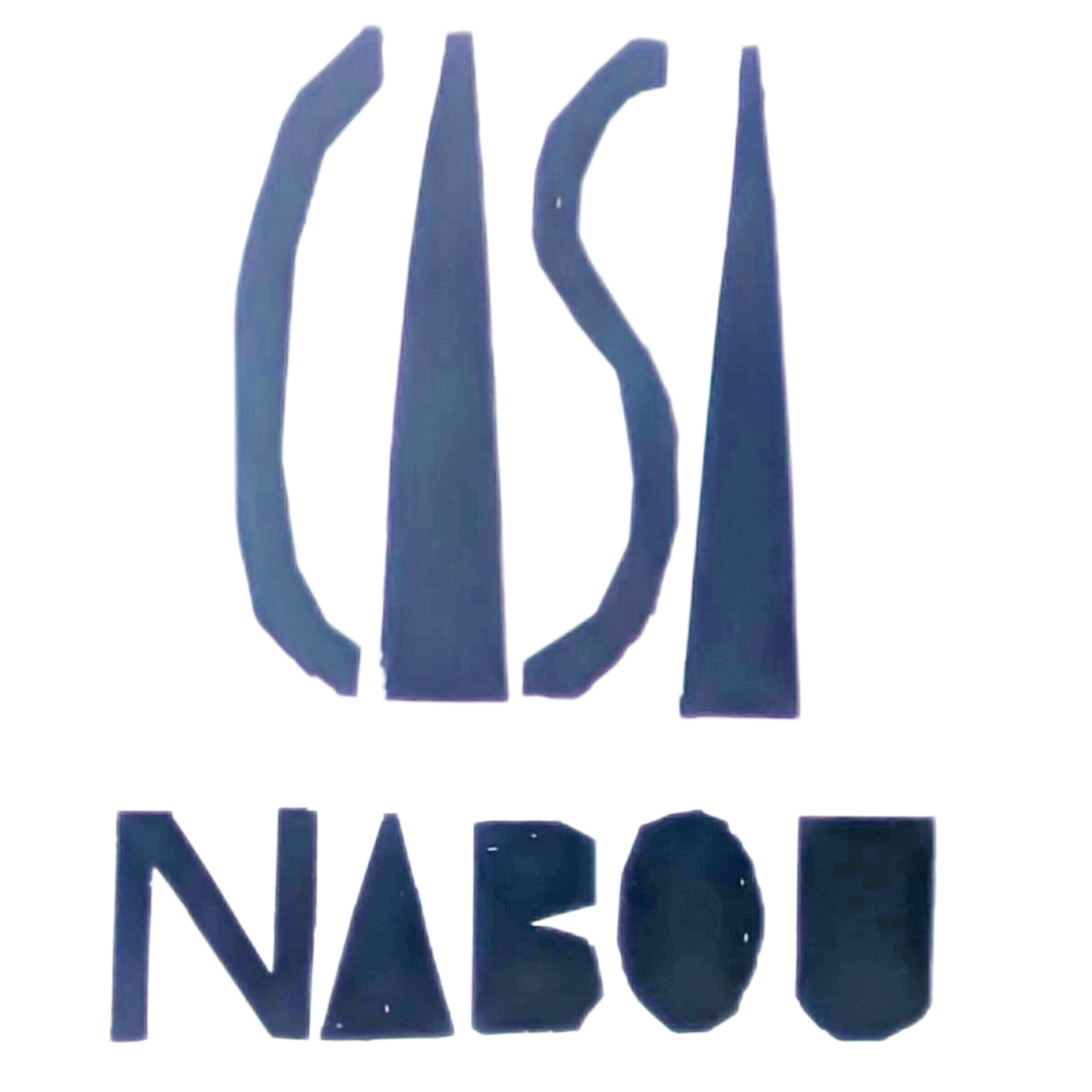 Logo Casa Nabou in sfumature di blue creato da Mahdi El Ghomri